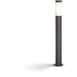 Lampadaire extérieur sur poteau - UTRECHT - Poteau anthracite - 1x20