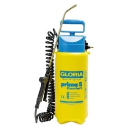 Pulvérisateur a pression GLORIA Prima 5 Comfort - 5L, lance et buse laiton, t...