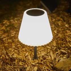 Lampe de table solaire 2 en 1 a planter ou a poser - LUMISKY - BOUFFANT - H62...