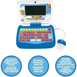 Ordinateur portable éducatif parlant bilingue FR/EN pour un total de 40 activ...