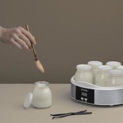 Yaourtiere HKoeNIG - ELY70 - Capacité 7 pots de 160ml - Programmable jusqu'a ...