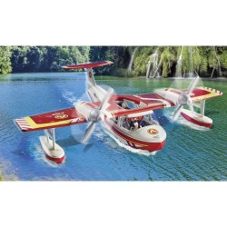 PLAYMOBIL 71463 Hydravion avec pompier - Action Heroes - Les pompiers - Des 4...