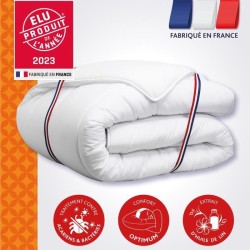 Couette 200x200 cm DODO CHAMPS DE LIN - Chaude - 450G/m² - Couette 1-2 person...