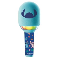 Lexibook - Microphone Karaoke Stitch - 3 modes et 4 effets sur la voix - Rech...