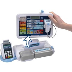 Jouet de caisse enregistreuse électronique avec tablette amovible - KLEIN - D...