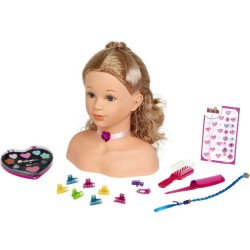 Tete a coiffer et a maquiller Sophia Princess Coralie avec accessoires - KLEI...