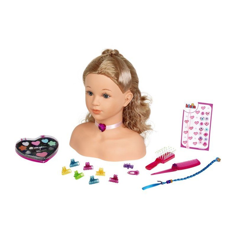 Tete a coiffer et a maquiller Sophia Princess Coralie avec accessoires - KLEI...