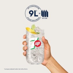 Concentrés SODASTREAM - Lot de 6 concentrés 7UP - Jusqu'a 54L de boissons - 4...