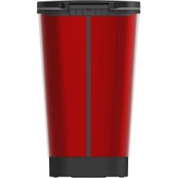 KIS Poubelle a pédale Chic Bin Style - 42.5L - Rouge