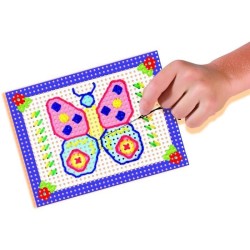 SES CREATIVE - J'apprends a broder - Cartes préimprimées et perforées