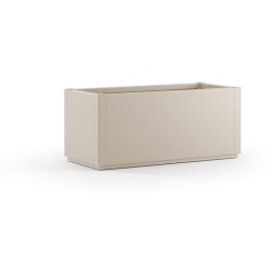 STEFANPLAST Bac a fleur/Jardiniere ETHICA rectangulaire 80 L - 80x36xh 35 cm ...