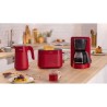 Toaster - BOSCH -  TAT2M124 MyMoment - Rouge - 2 tranches - centrage automati...