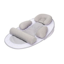 Cocon De Sommeil Bébé TINEO - Cale Bébé - Plan Incliné 10° - Évolutif - Ajust...