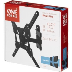 Support mural pour écran plat One For All SMART WM2451 INCLINABLE ET ORIENTAB...