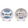 FLASHBOOM Enceinte Bluetooth portable entierement lumineuse avec micro filair...