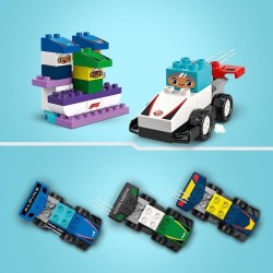 LEGO DUPLO Ma ville 10445 Voitures de course et pilotes d'une écurie de F1 - ...