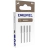Lot de 4 adaptateurs de tronçonnage - DREMEL - 402 - Compatible avec tous les...