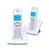 Téléphone sans fil - ALCATEL - F530 Duo - 2 combinés, blocage d'appels, mains...