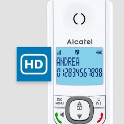 Téléphone sans fil - ALCATEL - F530 Duo - 2 combinés, blocage d'appels, mains...