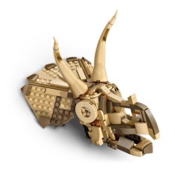 LEGO Jurassic World 76969 Les fossiles de dinosaures : le crâne du tricératop...