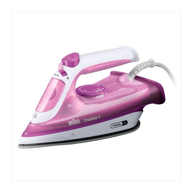 Fer vapeur - BRAUN - FI3124PU Freestyle 3 - Puissance 2400 W -