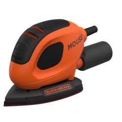 Ponceuse de détail filaire - BLACK+DECKER - BEW230-QS - 55W - 6 abrasifs