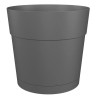 ARTEVASI Pot de fleurs rond CAPRI LARGE - Plastique - Réservoir d'eau - diame...