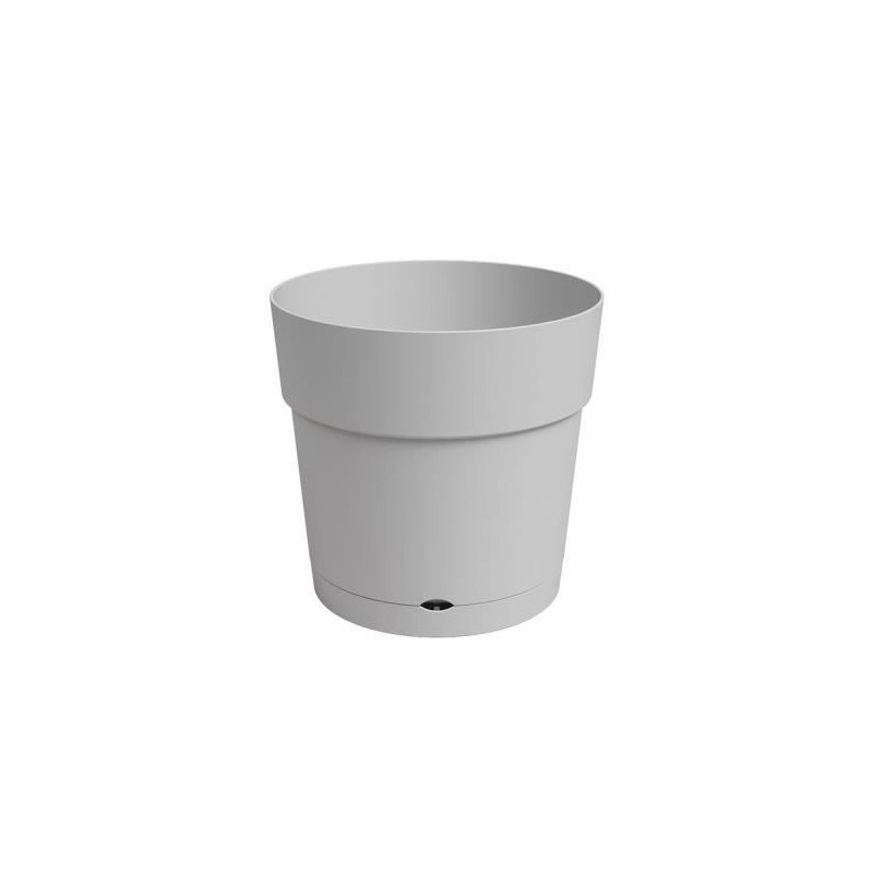 ARTEVASI Pot de fleurs rond CAPRI LARGE - Plastique - Réservoir d'eau - diame...