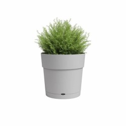 ARTEVASI Pot de fleurs rond CAPRI LARGE - Plastique - Réservoir d'eau - diame...