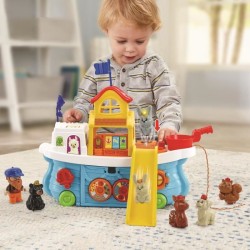 VTECH TUT TUT ANIMO - SUPER BATEAU TOBOGGAN - Jouet pour enfant de 1
