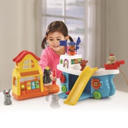 VTECH TUT TUT ANIMO - SUPER BATEAU TOBOGGAN - Jouet pour enfant de 1