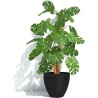 Pot de fleurs - GARDEN ID - Green Care Impact Noir-Anth - 40 x 31 cm - Garant...