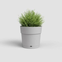 ARTEVASI Pot de fleurs rond CAPRI LARGE - Plastique - Réservoir d'eau - diame...