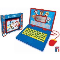LEXIBOOK - Ordinateur éducatif bilingue La Pat 'Patrouille - 124 activités (F...