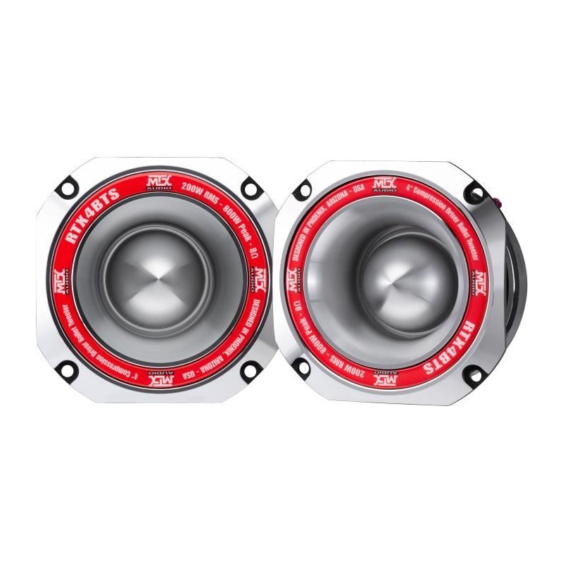 MTX AUDIO - MTX tweeter a haute efficacité RTX4BTs - Ø10cm - Bobine 45mm - 20...