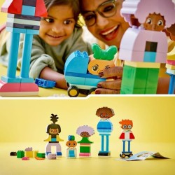 LEGO 10423 DUPLO Ma Ville Personnages a Construire aux Différentes Émotions, ...
