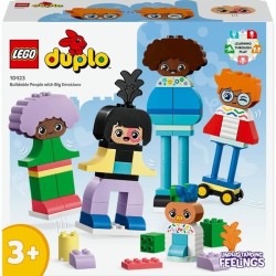 LEGO 10423 DUPLO Ma Ville Personnages a Construire aux Différentes Émotions, ...