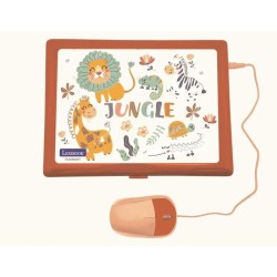 Lexibook - Ordinateur éducatif coloris Animaux – 124 activités (Français/Angl...