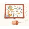Lexibook - Ordinateur éducatif coloris Animaux – 124 activités (Français/Angl...