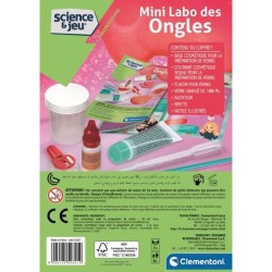Clementoni - Sciences et Jeu - Mini Labo des ongles - Crée ton propre