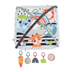 Fisher-Price - Mon Tapis d'activités 3 en 1 sensoriel - Tapis Bébé -