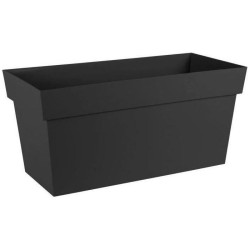 Jardiniere Muret a réserve d'eau avec roulettes - EDA - Toscane - 74 L - 79 x...