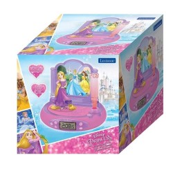 Lexibook - Disney Princesses Raiponce - Réveil Projecteur -  Veilleuse et Pro...