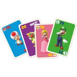 Whot! Super Mario - Jeu de cartes - WINNING MOVES - Jeu de cartes aux couleur...