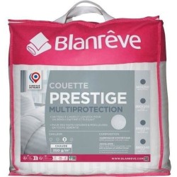 Couette chaude 220x240 cm BLANREVE PRESTIGE Multiprotection - 100% Polyester ...