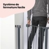 Barriere de sécurité enfant Easy Close Metal - SAFETY 1ST - Réglable de 73 a ...