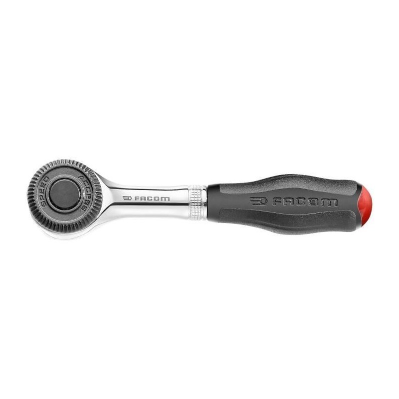 Cliquet 1/4'' a manche hélicoidal rotatif - FACOM - R.360PB