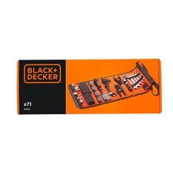 Kit d'outillage - BLACK+DECKER - A7144-XJ - 76 accessoires - embouts, clés, p...