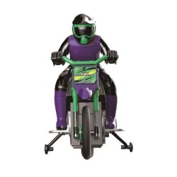Moto Crosslander LEXIBOOK - Radiocommande 2.4 Ghz - Cascade extreme avec effe...