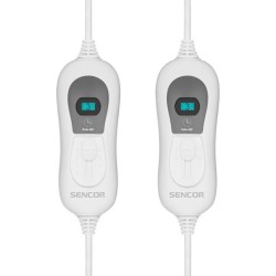 Couverture chauffante - SENCOR - SUB 2700WH - 120 W - 3 températures - Blanc